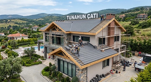 Büyükçekmece Villa Çatı Yapımı