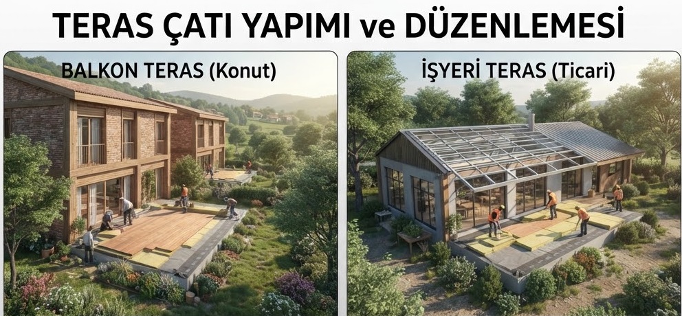 teras çatı yapan firmalar istanbul